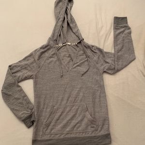 Grey Roxy Hoodie